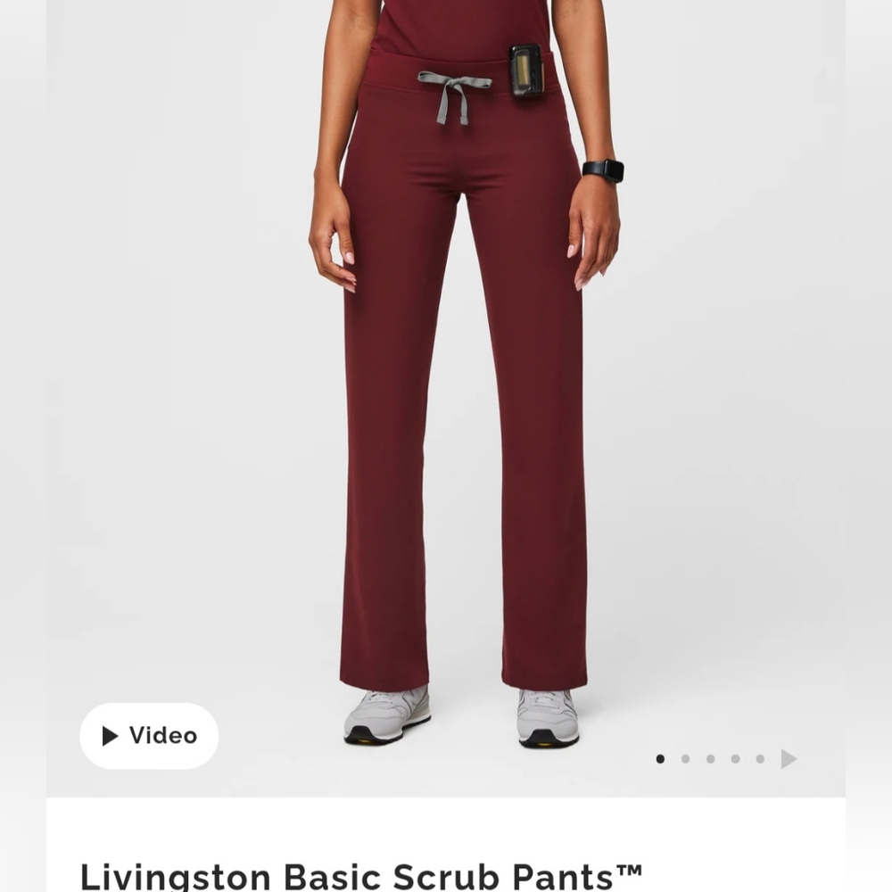 Figs Catarina Scrub Top & Basic Livingston Pants … - image 3